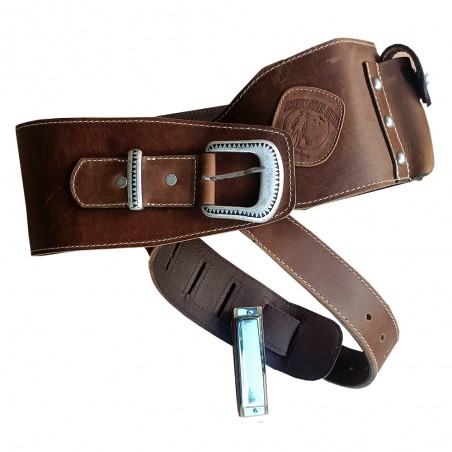 Cinturon para armónicas "HarmonyStrap"